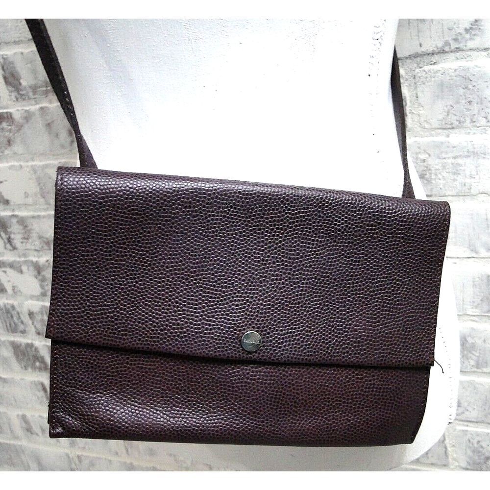 SHINOLA DETROIT  Accordion Crossbody Burgundy LEATHER‎ CROSSBODY Bag